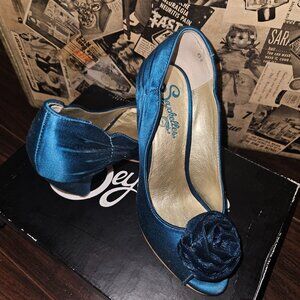 Seychelles Satin Heels